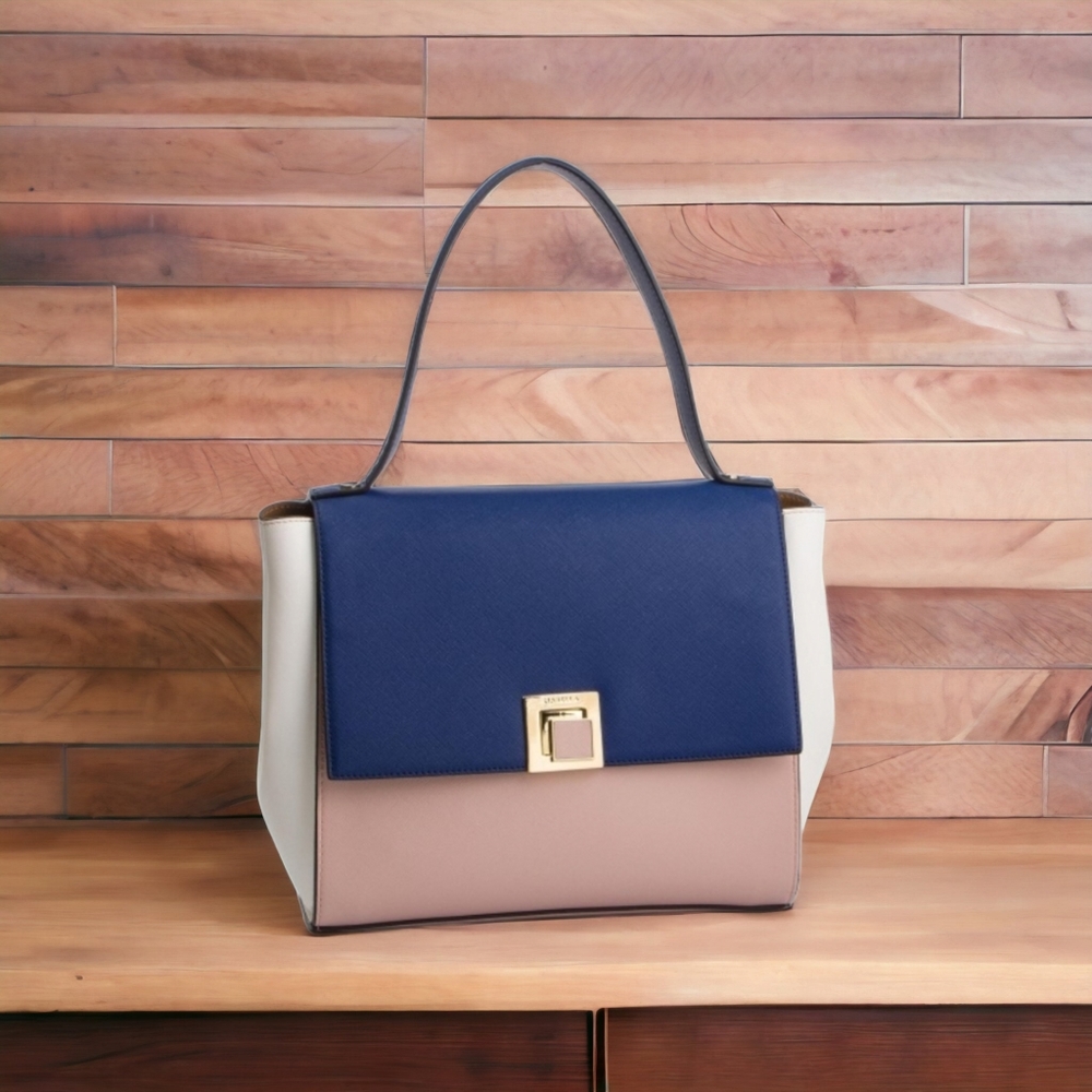 Marella Grained Leather Shoulder Bag multi changeable looks with Shoulder strap - Picture 2 of 11